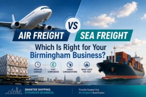 Air Freight VS Sea Freight: Which Is Right for Your Birmingham Business?